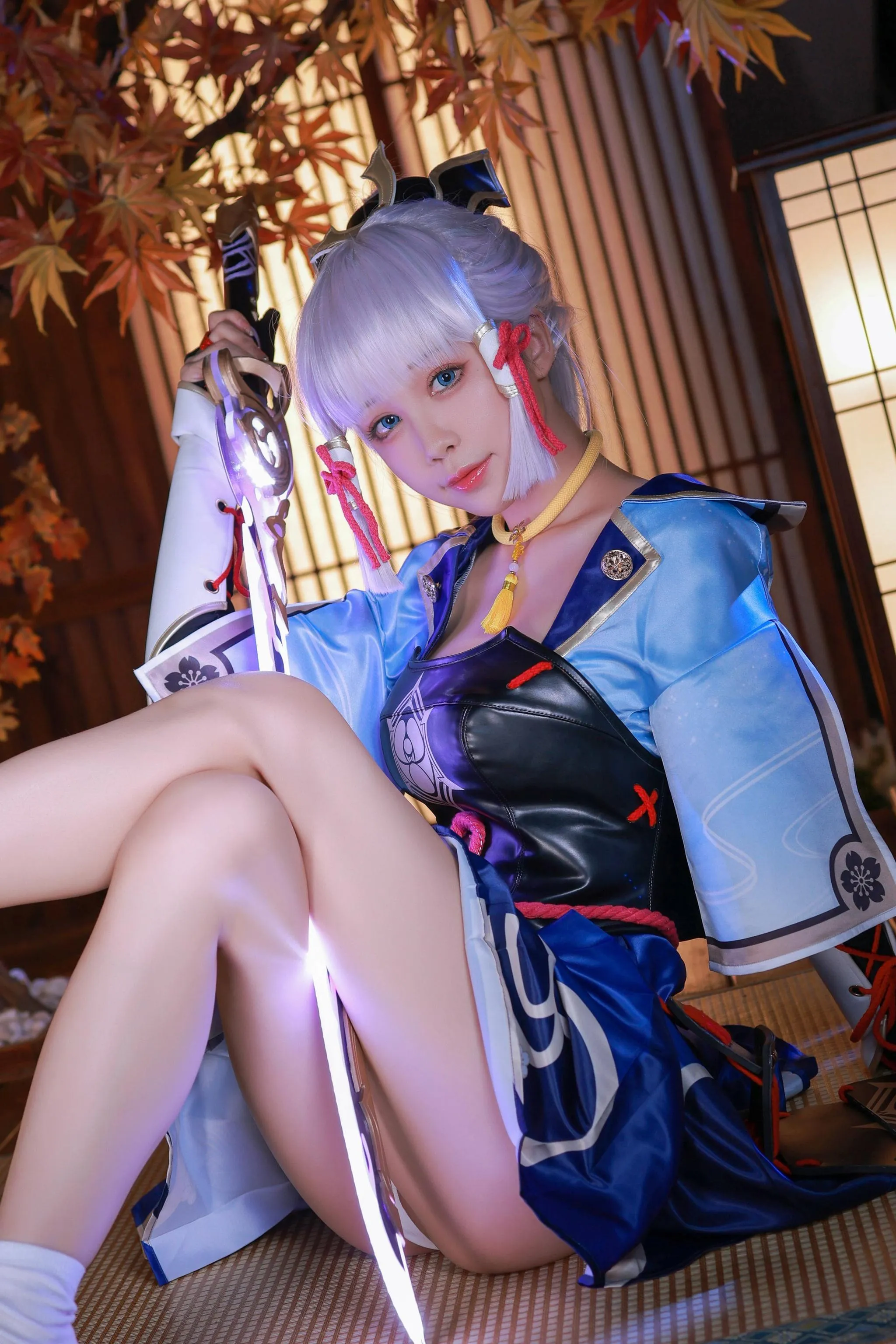 水淼Aqua – NO.99 神里绫华 [58P]插图8